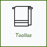 toallas icono